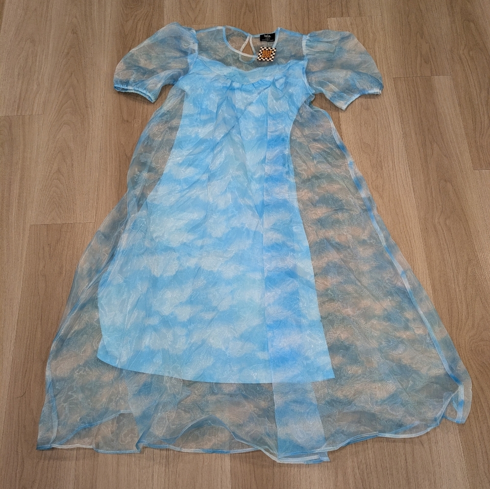 Dressed in LALA Sky Blue Maxi Dress